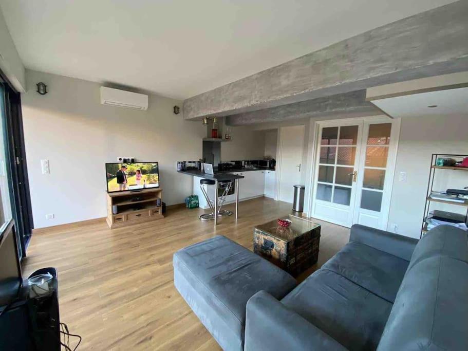 Villefranche Sur Mer, Bel Appartement, Vue Mer Bagian luar foto