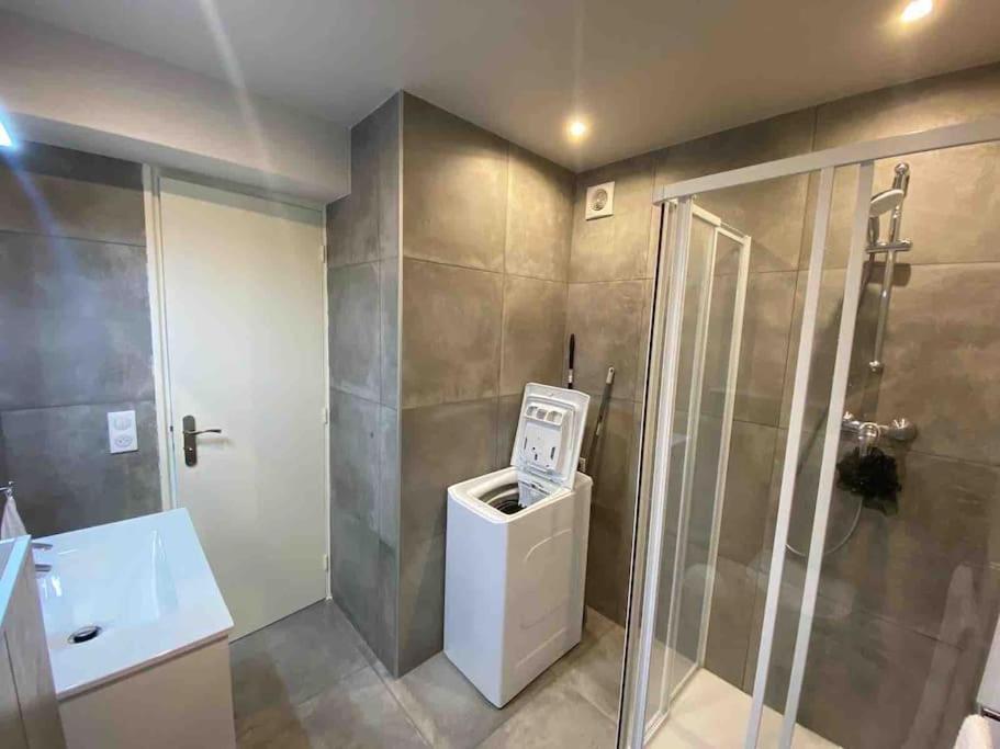 Villefranche Sur Mer, Bel Appartement, Vue Mer Bagian luar foto